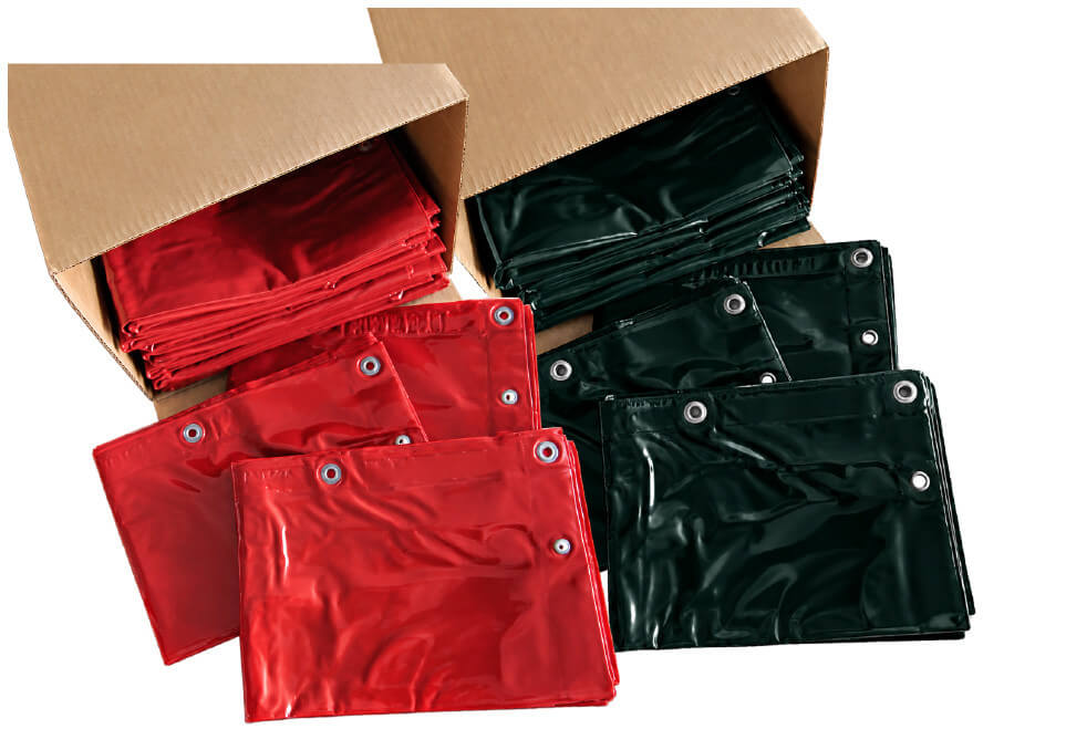 box of curtains