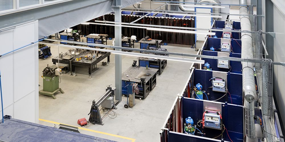 Summa College Welding Booths 