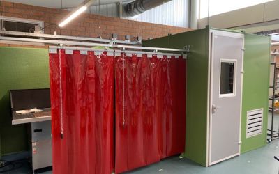 Welding bay & Sound-insulating Grinding Cabin