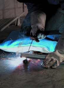 Welding cushion